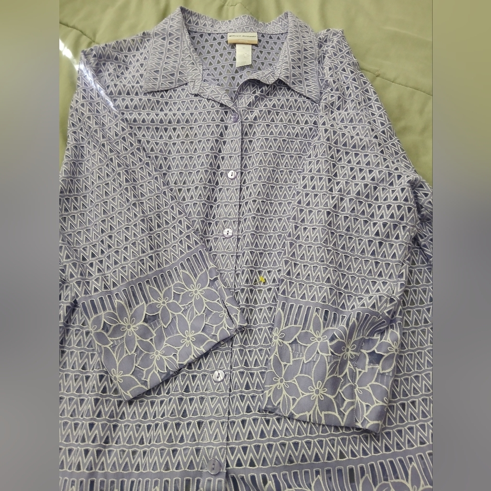 Alfred Dunner 3x Transparent Top